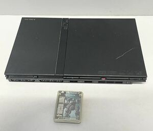 プレイステーション2 本体　SONY 薄型　SCPH-70000 ブラック プレステ PS2 PlayStation 動作未確認　ゲーム機 ソニー