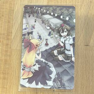 未使用　テレホンカード　射命丸文　伊吹 萃香　氷川翔　2009 メッセサンオー　東方Project テレカ　同人グッズ　コレクション