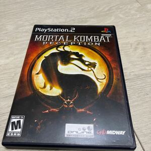 Mortal Kombat Deception プレステ2 北米版