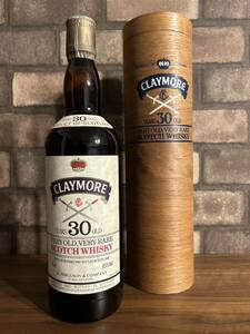 CLAYMORE VERY OLD, VERY RARE SCOTCH WHISKY YEARS 30OLD クレイモア スコッチウイスキー 30年 古酒 