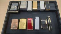 ＃7032A ライターまとめ ガスライター オイルライター ZIPPO Cartier dunhill Colibriなど 喫煙具 着火未確認 ジャンク _画像2