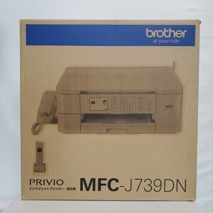 ブラザー brother PRIVIO FAX プリンター A4インクジェット複合機 MFC-J739DN 親機のみ