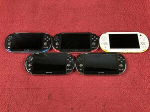 SONY PCH-2000 プレイステーションVita 本体 5台セット 通電可 初期化済み まとめ売り ＊現状品【GH】