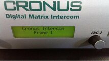 RTS CRONUS Digital Matrix Intercom★現状品【TB】_画像9