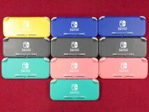 NINTENDO ニンテンドースイッチライト 本体 10台セット 難あり switch まとめ売り ＊ジャンク品【GH】_画像2