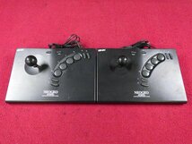 エクサー/EX0025 PS3用NEOGEO STICK 2 2個セット ネオジオスティック２ ＊ジャンク品【GH】_画像1