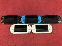 SONY プレイステーションVita 本体 PCH-2000 5台セット まとめ売り ＊現状品【GH】_画像1