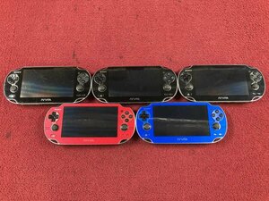 SONY プレイステーションVita 本体 PCH-1000×3 PCH-1100×2 5台セット 通電可 初期化済み まとめ売り ＊現状品【GH】