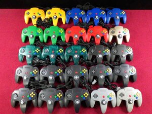 NINTENDO ニンテンドウ64 コントローラー 50個セット ニンテンドー N64 まとめ売り ＊ジャンク品【GH】