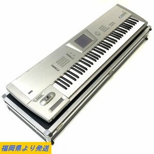 KORG TRINITY Pro コルグ シンセサイザー トリニティプロ ハードケース付き 動作/状態説明あり★現状品【福岡】