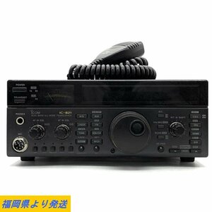 ICOM IC-821 無線機 アイコム トランシーバー マイク付 ◇ジャンク品【福岡】