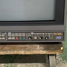 IKEGAMI 池上通信機 HTM-1980R マスターモニター DKM-501装着済●現状品【TB】_画像3