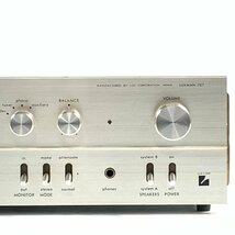 LUXMAN ラックスマン SQ707 プリメインアンプ 20W+20W/4Ω◆現状品_画像3