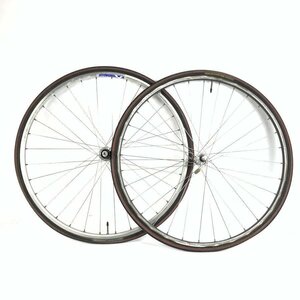 SHIMANO シマノ 他 HB-6400 他 700cクリンチャーホイール前後セット＊現状品