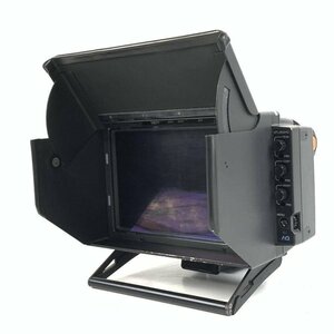 IKEGAMI 池上通信機 VFL900HD LCDカラービューファインダー フード/マウント付●ジャンク品【TB】