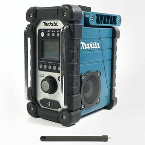 makita マキタ MR102 充電式ラジオ アンテナ付き◆ジャンク品