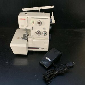 JANOME ジャノメ マイロック 231EX ロックミシン 788型 フットコントローラー付き＊現状品