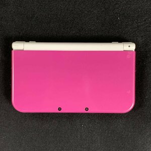 NINTENDO 任天堂 RED-001 new ニンテンドー3DS LL ピンク×ホワイト 携帯ゲーム機本体＊現状品