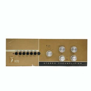 希少 ALTEC アルテック 445A ステレオ真空管コントロール・プリアンプ◆ジャンク品