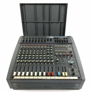 SPIRIT By Soundcraft POWER STATION スピリットbyサウンドクラフト パワーステーション パワードミキサー　ダストカバー付★現状品【TB】