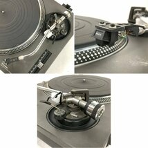 Technics SL-1200MK3 テクニクス DJ レコードプレーヤー ターンテーブル [カートリッジ:SHURE M447X]◆現状品_画像3