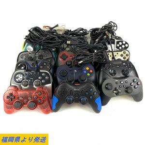 【まとめ売り】メーカー色々 ゲーム コントローラー PS等 ＊ジャンク品【福岡】