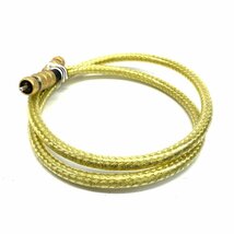 【動作品】WIRE WORLD Gold Starlight3 RCA ファイヤーワールド 同軸ケーブル 1.0m◆1週間保証【福岡】_画像7