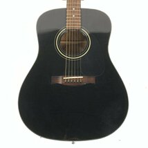 Fender フェンダー CD-60 BLK アコースティックギター シリアルNo.CSG08000293 黒系 ハードケース付き★ジャンク品_画像2