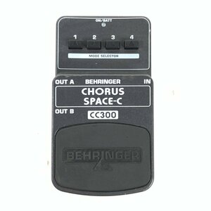 BEHRINGER ベリンガー CHORUS SPACE-C CC300 コーラス★現状品【TB】