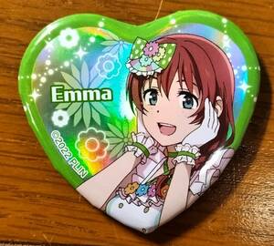  Rav Live! rainbow pieces . an educational institution school idol same .. exhibition ~2023 year .... action day magazine ~ Heart type Cara badge collection ema*veru desk fes