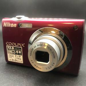 【動作確認済】NIKON ニコン COOLPIX S4000 バッテリー付き コンパクトデジタルカメラ コンデジ