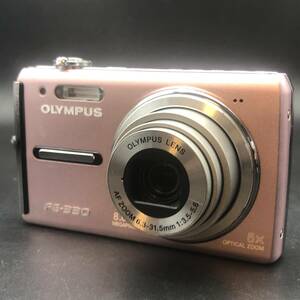 【動作確認済】オリンパス OLYMPUS FE-330 バッテリー付き コンパクトデジタルカメラ コンデジ☆難あり☆