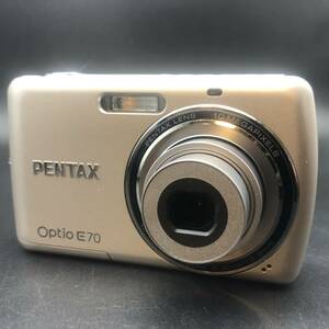 【動作確認済】PENTAX ペンタックス Optio E70 単三電池で使用 コンパクトデジタルカメラ コンデジ