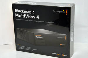 新品！ 未開封！ ブラックマジックデザイン マルチビューア　Blackmagic Design HDL-MULTIP6G/04　Blackmagic MultiView 4