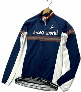 Le coq sportif★ルコック スポルティフ★（M）QC-840243 サイクリング ロードバイク 自転車用 メンズ 裏起毛 ジャケット/美品