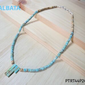 ALBATA（アルバタ）天然石　ネックレス　ターコイズ　ジュエリー　PTRT44