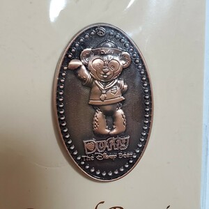 ディズニー ピンバッジ　海外　ダッフィー 　Pressed Pennies