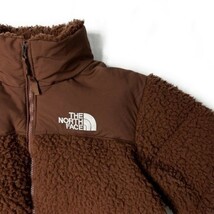 1円～!売切!【正規新品】THE NORTH FACE SHERPA NUPTSE JACKET ダウンジャケット ヌプシ キャンプ シェルパフリース ボア(M)茶 190122-175_画像5