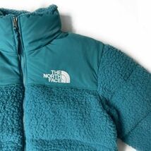 1円～!売切!【正規新品】THE NORTH FACE SHERPA NUPTSE JACKET ダウンジャケット ヌプシ US限定 シェルパフリース 防寒(M)青 190122-175_画像5