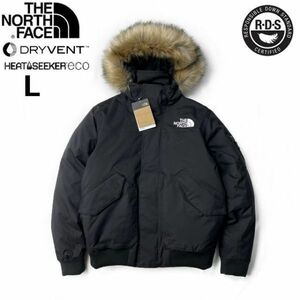 1円～!売切!【正規新品】THE NORTH FACE◆GOTHAM JACKET ダウン ゴッサムジャケット US限定 高品質 RDS認証 撥水 防寒 防水(L)黒190122-175