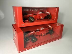 Michael Schumacher シューマッハ FERRARI フェラーリ 1/18 FERRARI F 310 B まとめて 2点セット 状態良好 極美品