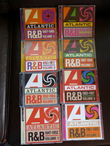 ATLANTIC R&B 1947年～1974年　全8枚　アトランティックR&B　1947年～1974年