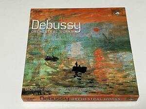 ドビュッシー：管弦楽曲全集/Debussy: Orchestral Works　指揮：マルティノン　演奏：フランス国立管弦楽団　4枚組CD　6