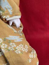 旧家所蔵品 市松人形 アンティーク 人形液シール 抱き人形 丸平 豆人形 玩具 雛人形 ビスクドール 日本人形 戦前 縮緬 昭和初期 _画像6