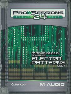 【M-AUDIO　ProSessions 24 Bunker 8】 Electro Patterns vol.1 【サンプリングCD】