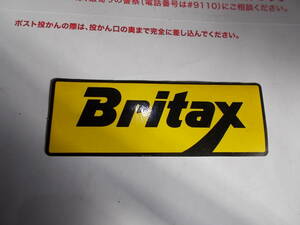 未使用品　ステッカー　オールド　FET極東　Britax　ブリタックス　シートベルト