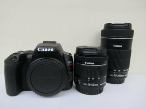 キヤノン Canon デジタルカメラ EOS　Kiss　X10　ダブルズームキット　中古　G11-72-1◎