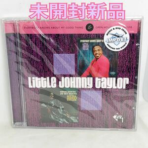 未開封新品　【輸入盤】　リトルジョニーテイラー LITTLE JOHNNY TAYLOR EVERYBODY KNOWS ABOUT MY GOOD THING 全22曲　アルバム2枚分収録