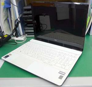 T10766nジャンク NEC Lavie standard NS350/AAW corei3 Broadwell 第5世代CPU 15.6inch 部品取りにどうぞ