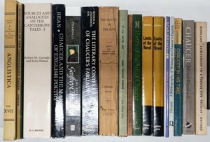 y1229-31.ジェフリー・チョーサー 書籍まとめ/英文学/詩/小説/文芸評論/カンタベリー物語/ CHAUCER /イングランド/中世/中期英語/中英語